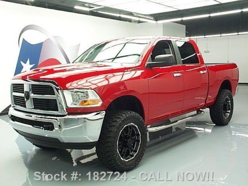 2010 dodge ram 2500 crew diesel 4x4 lifted 20&#039;s 63k mi texas direct auto