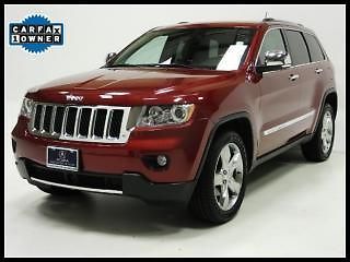 2012 jeep grand cherokee overland pano roof navi cd back up cam heat/cool seats!