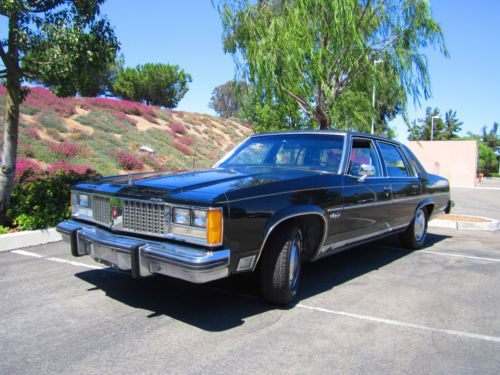 1979 oldsmobile 98 regency near mint-collectable