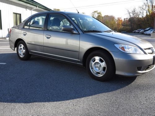 2004 04 civic hybrid automatic inspected low miles 77000 non smoker no reserve