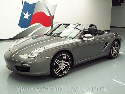 2008 porsche boxster roadster 5-spd heated leather 16k texas direct auto