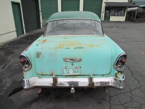 1956 Chevy 210 Post Original 1 Family Owned, Barn Find, Patina Rod, Gasser, image 8