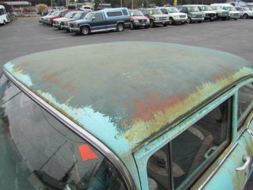 1956 Chevy 210 Post Original 1 Family Owned, Barn Find, Patina Rod, Gasser, image 11