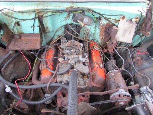 1956 Chevy 210 Post Original 1 Family Owned, Barn Find, Patina Rod, Gasser, image 27