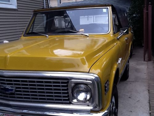1972 Chevrolet Blazer 4X4 CST Convertible, image 2