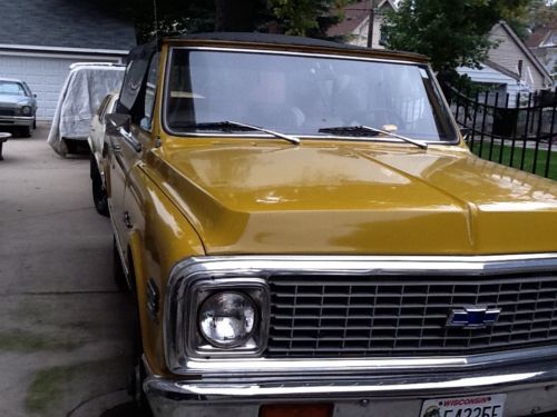 1972 Chevrolet Blazer 4X4 CST Convertible, image 3