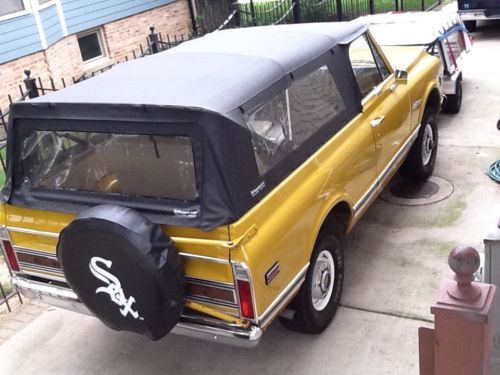 1972 Chevrolet Blazer 4X4 CST Convertible, image 7