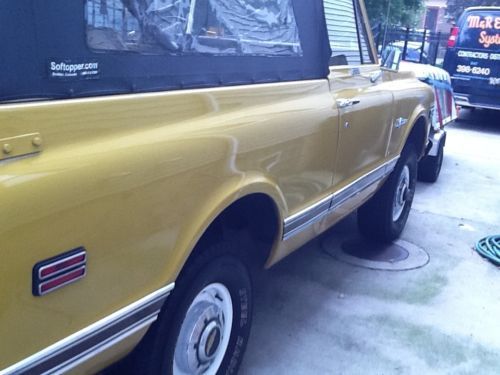 1972 Chevrolet Blazer 4X4 CST Convertible, image 8