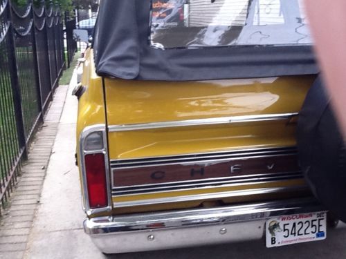 1972 Chevrolet Blazer 4X4 CST Convertible, image 9