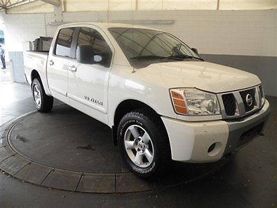 2007 nissan titan se 4x4 crew cab-hunters or boaters special-one owner