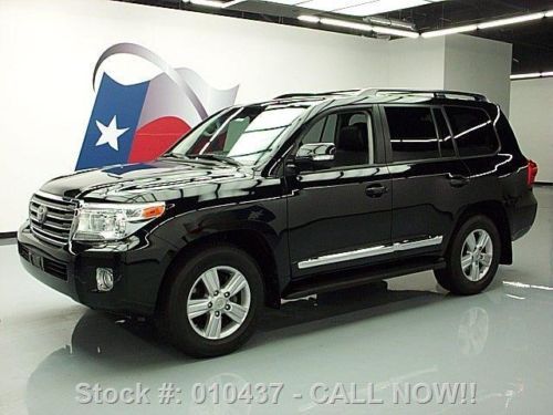 2013 toyota land cruiser 4x4 8-pass sunroof nav dvd 16k texas direct auto