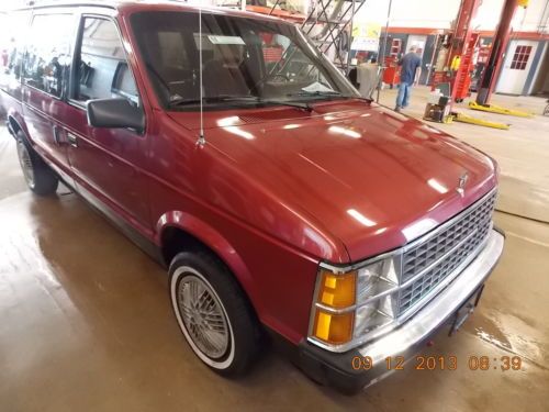 1986 dodge caravan se t796457