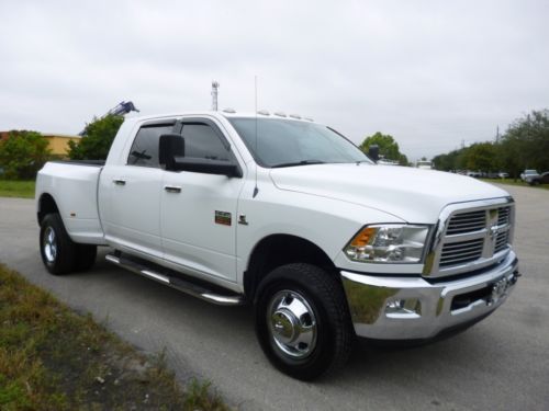 2011 ram 3500 slt extended crew cab pickup 4-door 6.7l lone star package