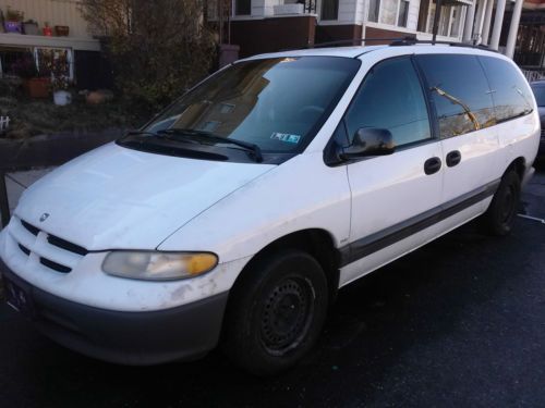 1996 dodge grand caravan, new sound system, second transmission