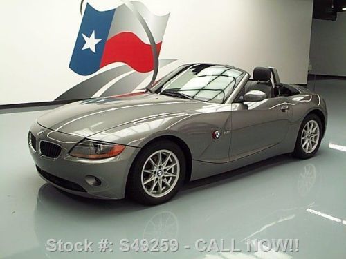 2004 bmw z4 2.5i roadster auto heated seats xenons 39k texas direct auto