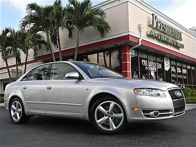 2007 audi a4 3.2 v6 sedan auto navigation one owner moonroof