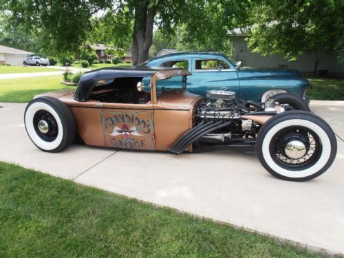 1931 ford model a 2 door sedan custom convertible