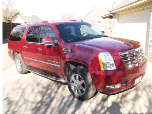 2007 cadillac escalade esv 4x4 awd nav dual dvd bose back up cam fully loaded