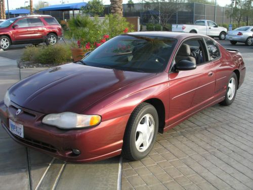 2002 chevrolet monte carlo ss coupe 2-door 3.8l