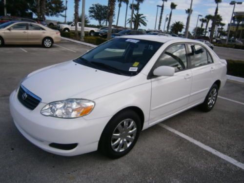 2007 toyota corolla le 1.8l 4cylinder auto sedan florida car clean carfax l@@k