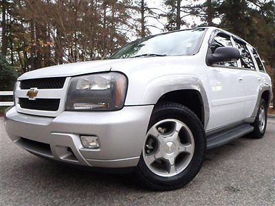 Chevrolet trailblazer 4wd lt 4 dr suv automatic gasoline 4.2l v6 mpi summit whit