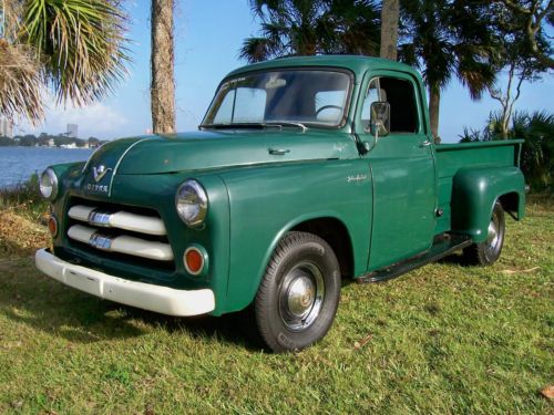 1955 dodge pick up job rated v-8 gas barn find chrysler mopar