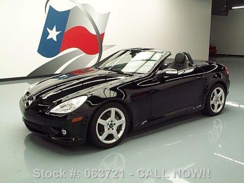 2005 mercedes-benz slk350 roadster auto nav xenons 45k texas direct auto