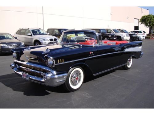 1957 Chevrolet Bel Air Fuel Injected Convertible Frame Off Restoration, US $129,900.00, image 2