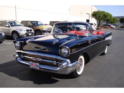 1957 Chevrolet Bel Air Fuel Injected Convertible Frame Off Restoration, US $129,900.00, image 3