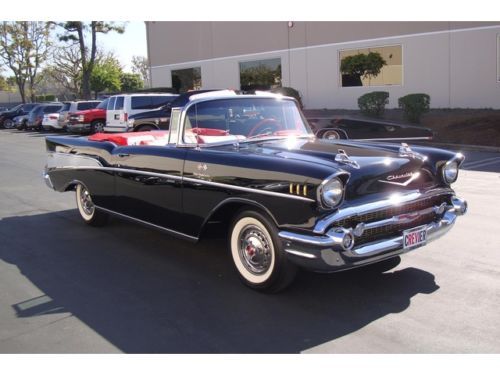 1957 Chevrolet Bel Air Fuel Injected Convertible Frame Off Restoration, US $129,900.00, image 7