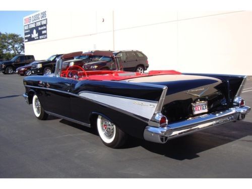 1957 Chevrolet Bel Air Fuel Injected Convertible Frame Off Restoration, US $129,900.00, image 12