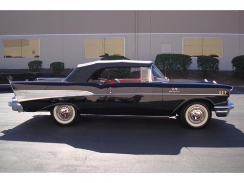 1957 Chevrolet Bel Air Fuel Injected Convertible Frame Off Restoration, US $129,900.00, image 18