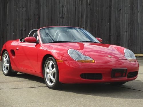 1997 PORSCHE BOXSTER CONVERTIBLE 23K ORG MILES CARFAX 5SPD MINT NO RESERVE!!!, image 2