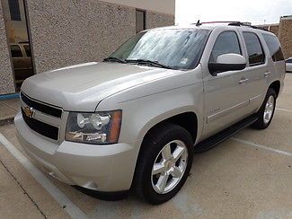 2007 chevrolet tahoe ltz 4x4 navigation-moonroof-dvd tv-bose audio-no reserve