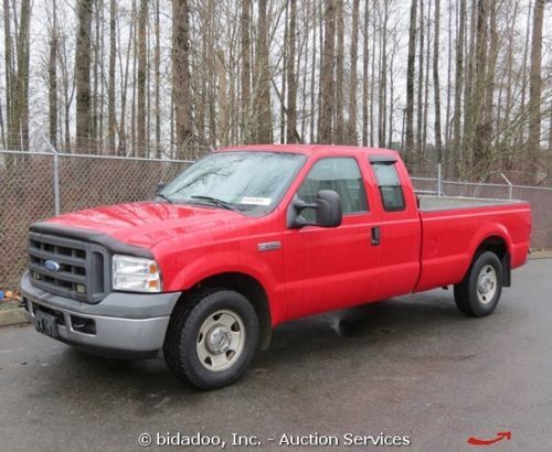 2005 ford f-250 long bed pickup truck a/c a/t 5.4l triton gas engine bidadoo