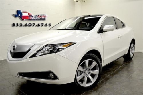 2010 acura zdx awd technology package navigation glass roof leather all options