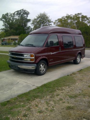 2002 chevy express choo choo customs conversion van