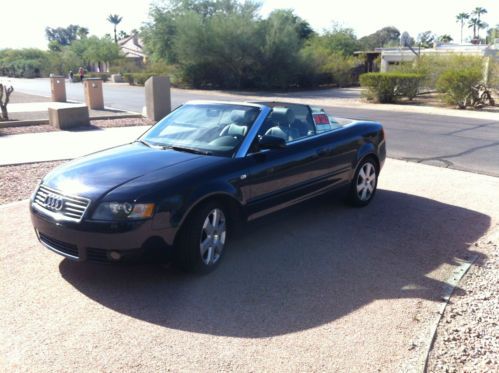 2004 audi a4 cabriolet convertible 2-door 1.8l