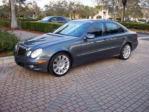 2008 mercedes benz e350 sport premium one owner florida car clean carfax