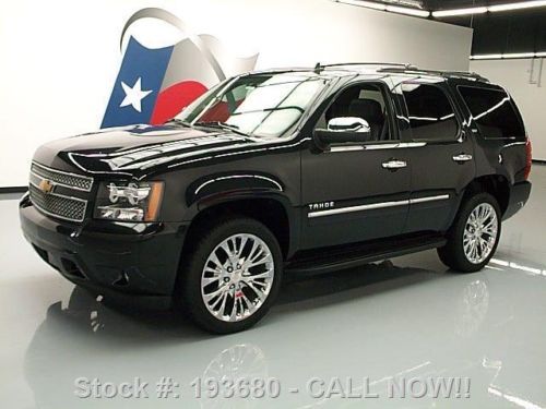 2012 chevy tahoe ltz 4x4 sunroof nav dvd 22&#034; wheels 10k texas direct auto