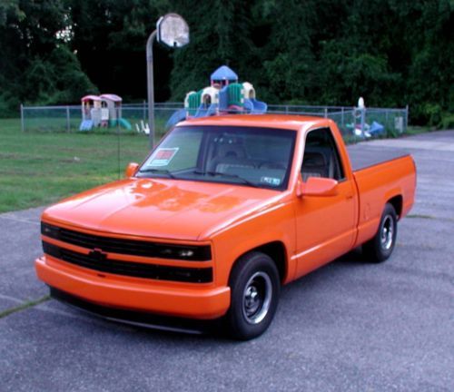 Custom built 1993 chevrolet silverado c/k 1500 2wd regular cab pick up truck