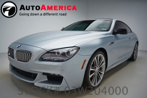 5k bmw low miles 1 one owner 6 series twin turbo autoamerica navigation nav 650i