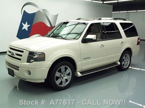2007 ford expedition ltd vent leather sunroof dvd 79k texas direct auto