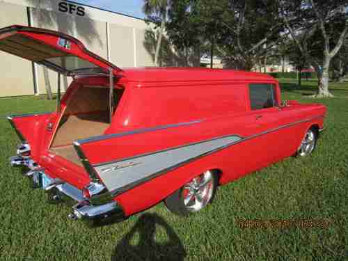1957 SEDAN DELIVERY RESTO MOD, image 3