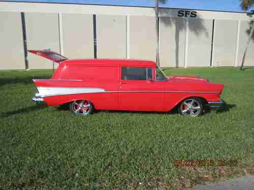 1957 SEDAN DELIVERY RESTO MOD, image 5