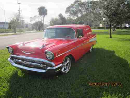 1957 SEDAN DELIVERY RESTO MOD, image 7