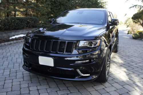 2014 jeep grand cherokee srt 4x4 black