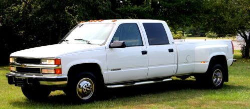 2000 chevy duallly 3500 diesel very low miles ex shape