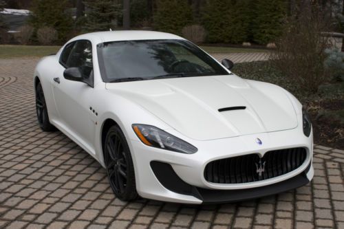 2014 maserati granturismo mc one of kind! $184k brand new! 42 miles. stunning