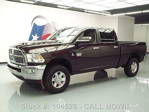 2010 dodge ram 2500 hd lone star crew 4x4 diesel 76k mi texas direct auto